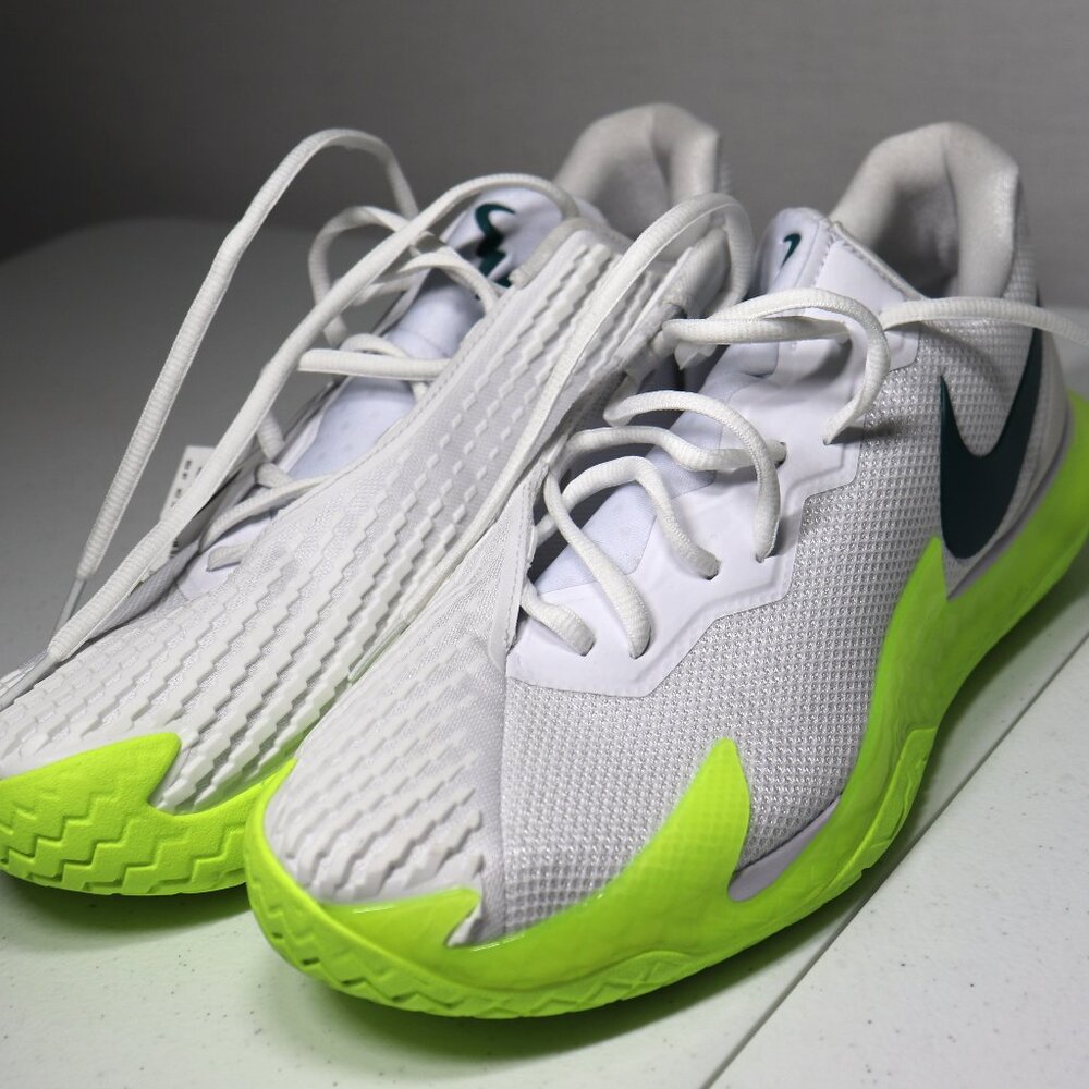 Nike Air Zoom Vapor Cage 4 Rafa Tennis Shoes White Size 12 Men